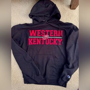 Champion Black Western Kentucky Hoodie